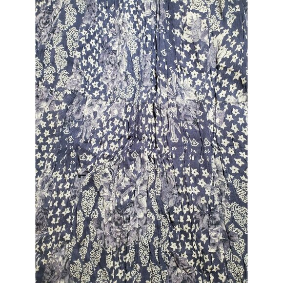 Vintage 90’s Retro Star of India Skirt Bohemian Flowy Maxi Size L - Picture 5 of 13